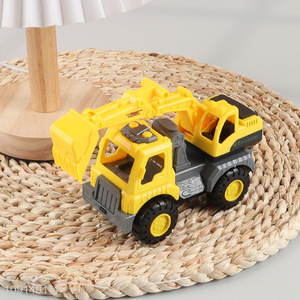 Good selling children sliding inertia engineering truck toys