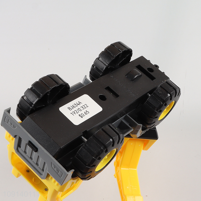 Good selling children sliding inertia engineering truck toys