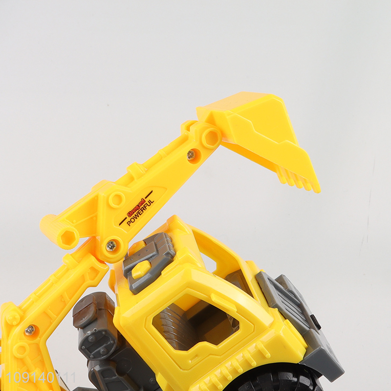 Good selling children sliding inertia engineering truck toys