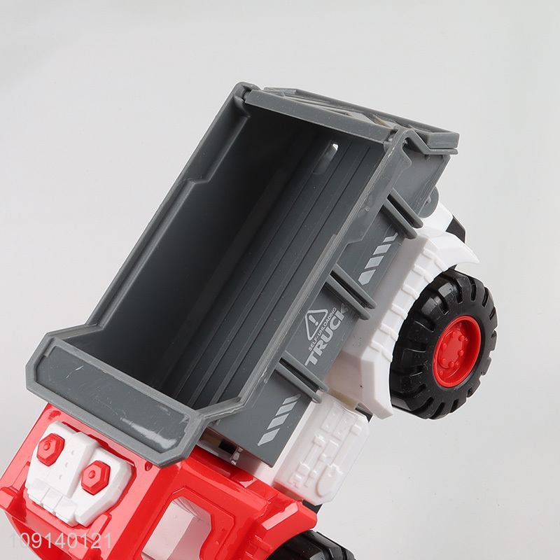 Hot items sliding inertia engineering truck toys for children