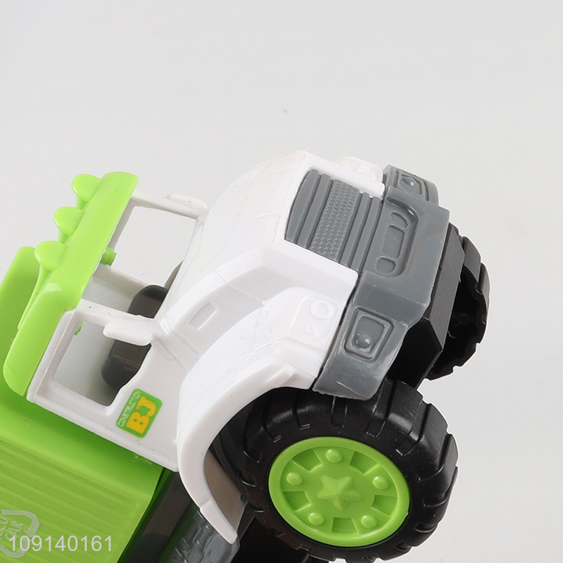 Good sale creative children inertia engineering truck toys wholesale