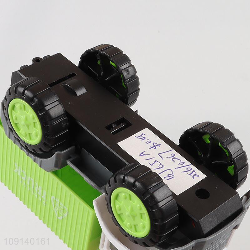 Good sale creative children inertia engineering truck toys wholesale