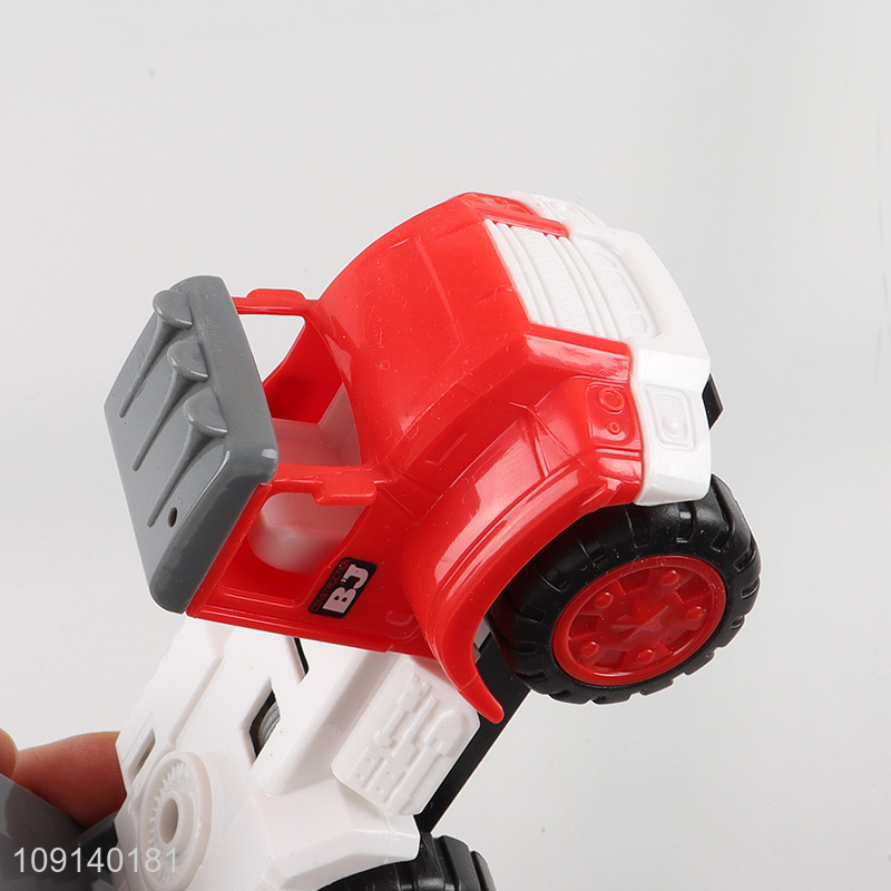 High quality children engineering truck toys sliding tuck toys