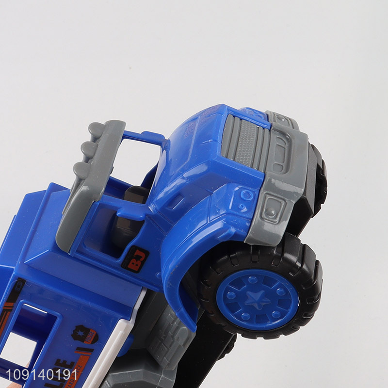 Hot items children police truck toys inertia truck toys for sale