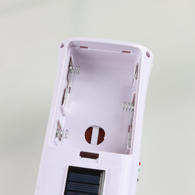 China products portable outdoor camping rechargable solar energy emergency light
