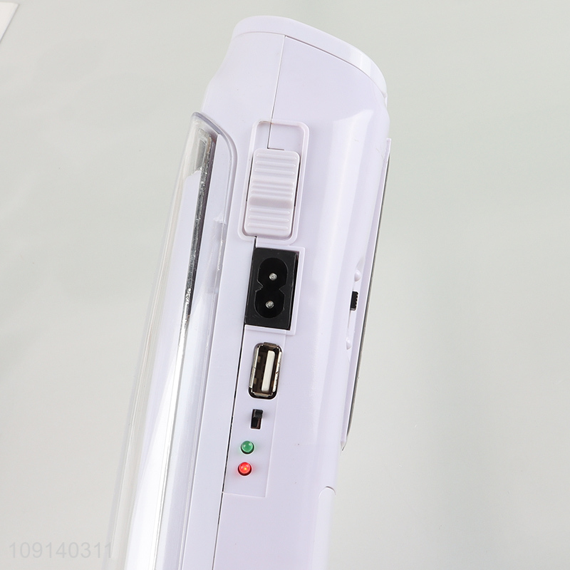 Hot selling outdoor camping rechargable solar energy emergency light