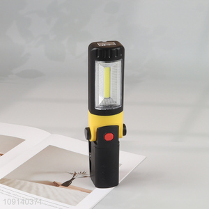 Yiwu market portable outdoor indoor led flashlight with hook