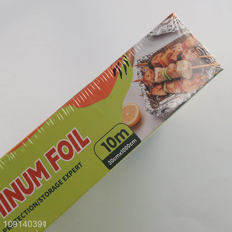 Wholesale 30cm*10m 3 Rolls Aluminum Foil Rolls for Grilling Baking Cooking