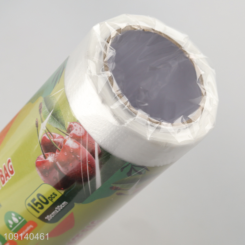 Factory Supply 150 Pieces PE Food Storage Bags Fresh-Keeping Bags