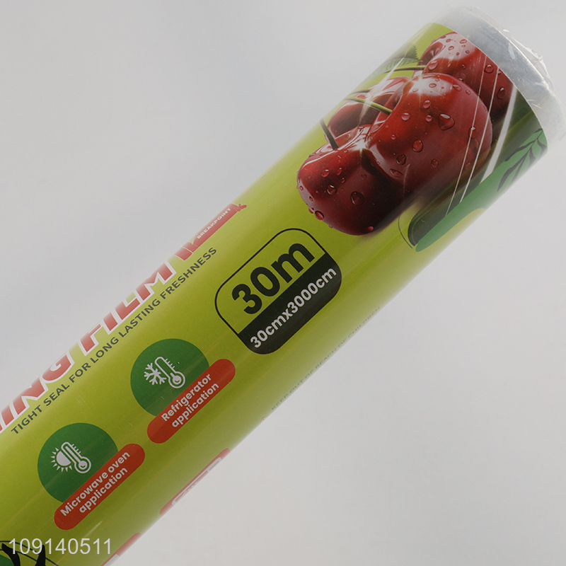 Hot Selling Clear Cling Film Roll Plastic Wrap for Food