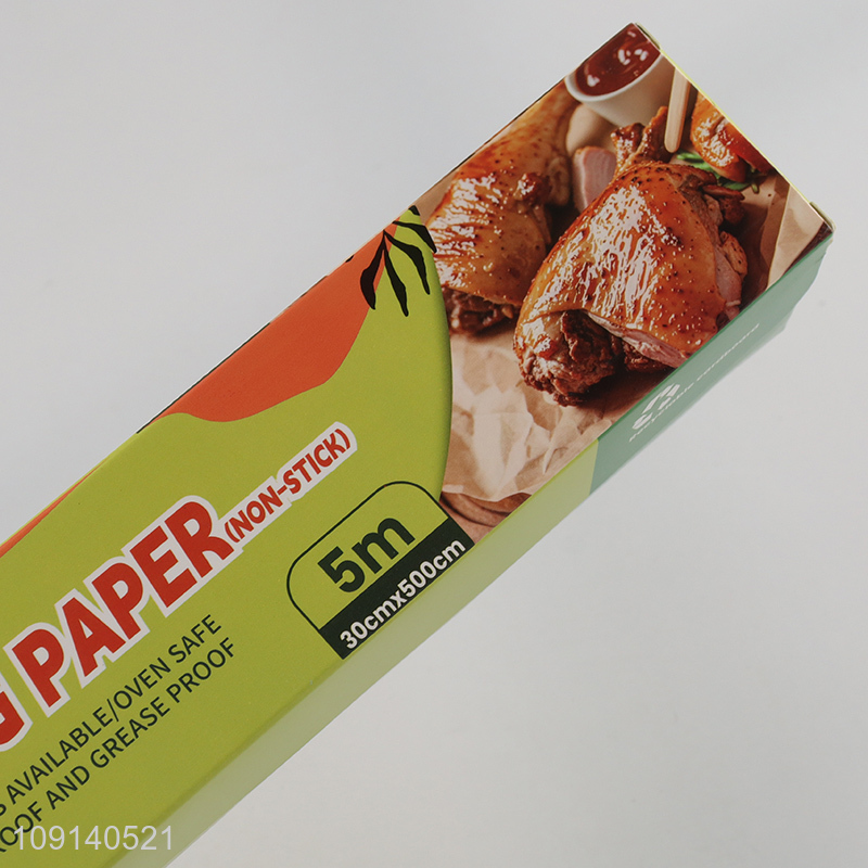 New Product 30cm*5m Non-Stick Waterproof Grease Proof Baking Paper