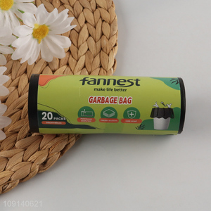 Good Quality 20 Packs 50*60cm Flat Top Garbage Bags for Home Office