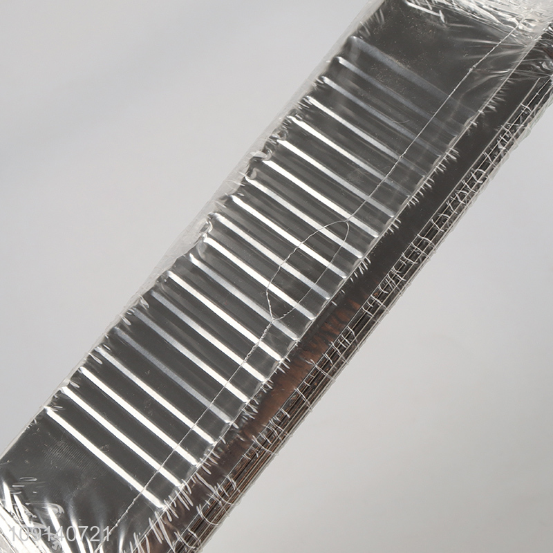 China Imports 5 Pieces Disposable Aluminum Foil Pans with Paper Lids