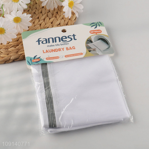 High Quality Fine Mesh Laundry Bag Zippered Washing Bag for Coat