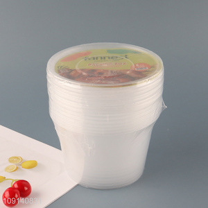 New Arrival 8 Pieces 1000ml Plastic Takeout Containers To Go Food Containers