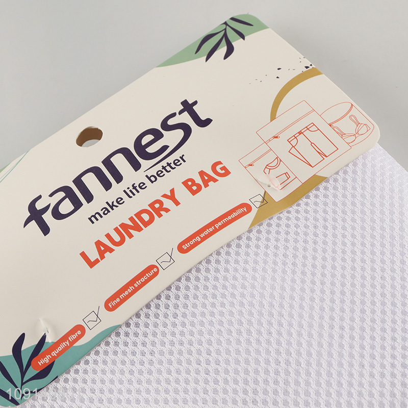 Good Quality Mesh Laundry Washing Bag Durable Zippered Laundry Bag