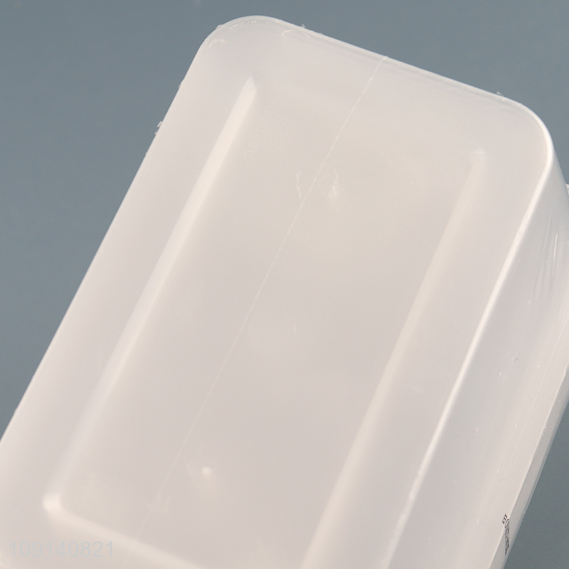 Factory Supply 8 Pieces 1000ml Plastic Takeout Containers To Go Food Containers