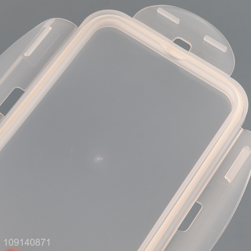 Hot Selling 550 1000ml Rectangular Leak Proof Plastic Food Storage Container