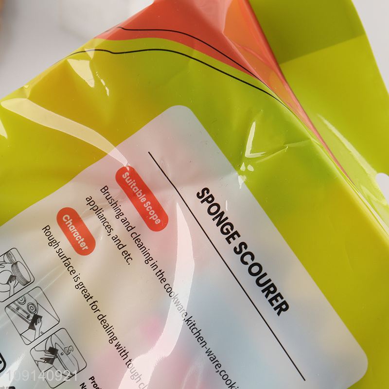 High Quality 10-Pack Kitchen Cleaning Sponges for Washing Dishes Pots Pans