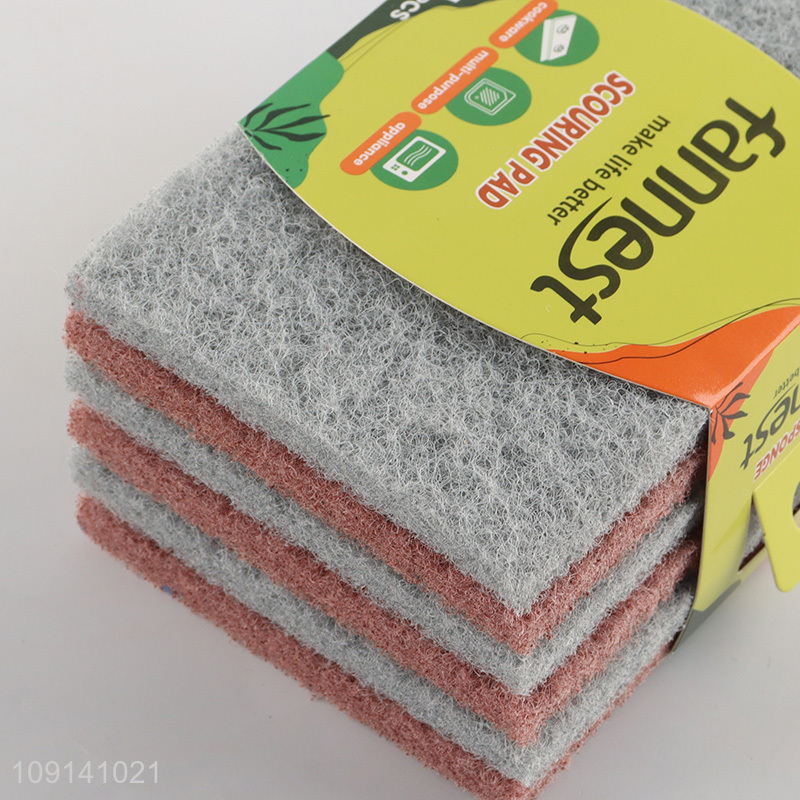 China Imports 6 Packs Heavy Duty Scouring Pads Multipurpose Scrub Pads