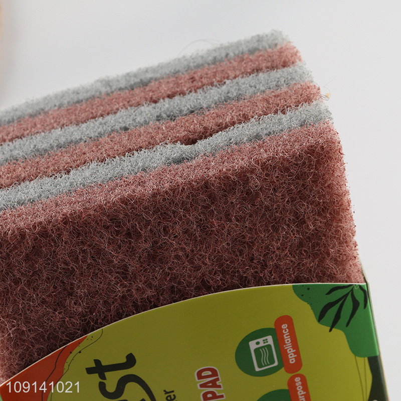 China Imports 6 Packs Heavy Duty Scouring Pads Multipurpose Scrub Pads