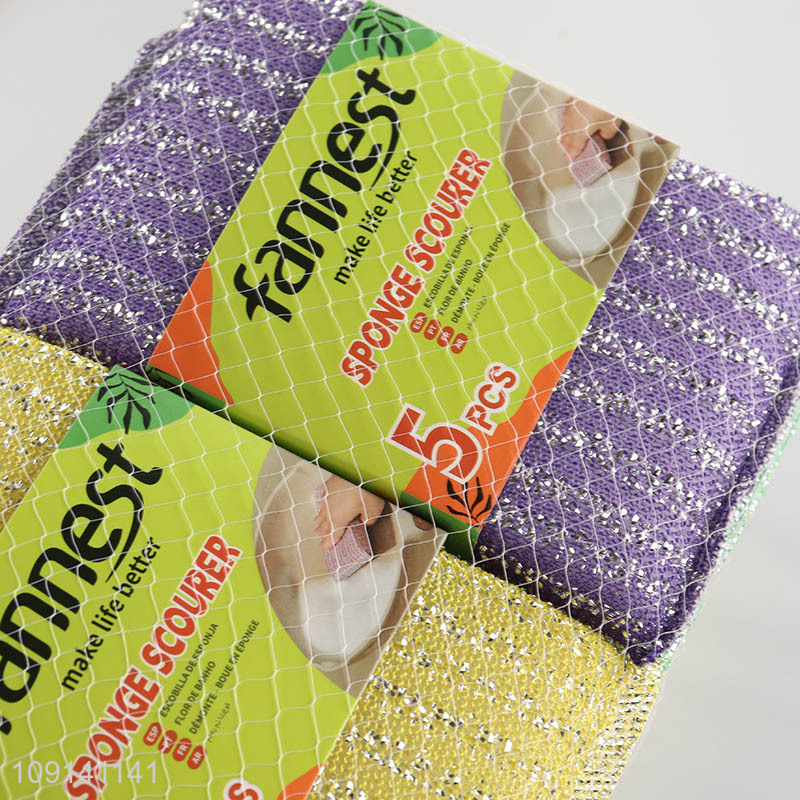 Hot Selling 10 Pieces Multiprupose Scrub Sponges Dish Sponges Kitchen Scrubbers