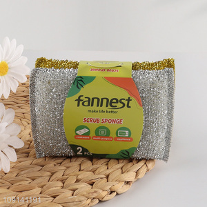 New Arrival 2 Pieces Multi-Purpose Dish Sponges Kitchen Scrub Sponges