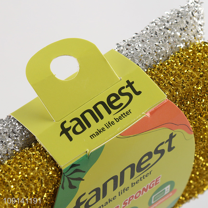 New Arrival 2 Pieces Multi-Purpose Dish Sponges Kitchen Scrub Sponges