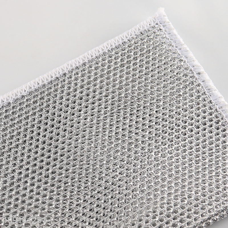 New Product 5PCS Multifunctional Wire Dishwashing Rags for Wet and Dry Use