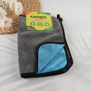 New Arrival 2PCS Extra Thick Multi-Purpose Absorbent Microfiber Cleaning Towels