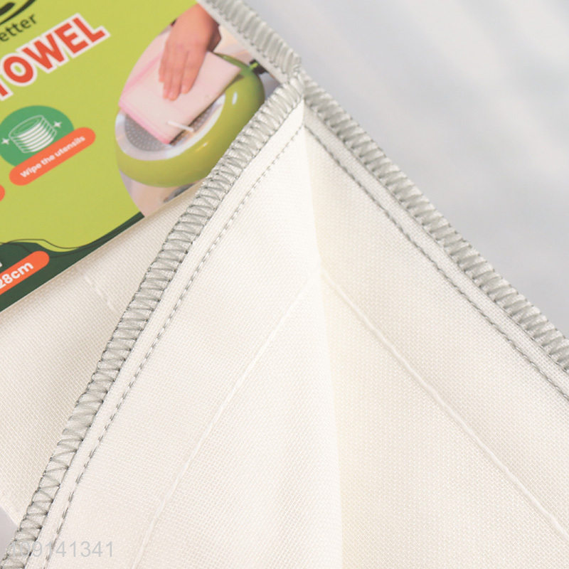 Good Quality 3PCS Soft Absorbent Dishwashing Rags Kitchen Cleaning Towels