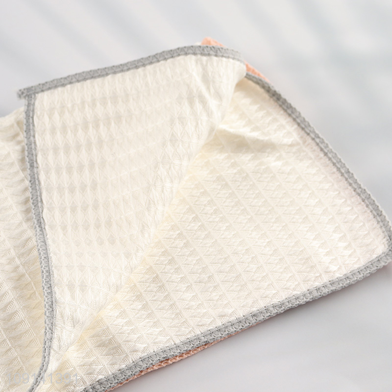 High Quality 2PCS Microfiber Cleaning Towels Ultra Absorbent Cleaning Rags