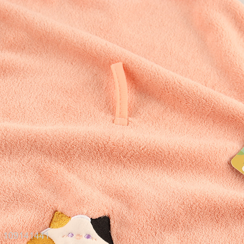 Online Wholesale Cute Quick Drying Hanging Hand Towels for Kids