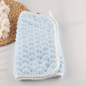 Factory Price Coral Fleece Facial Towel Ultra Absorbent Face Towel