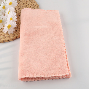 High Quality Coral Fleece Face Washcloth Super Absorbent Face Towel