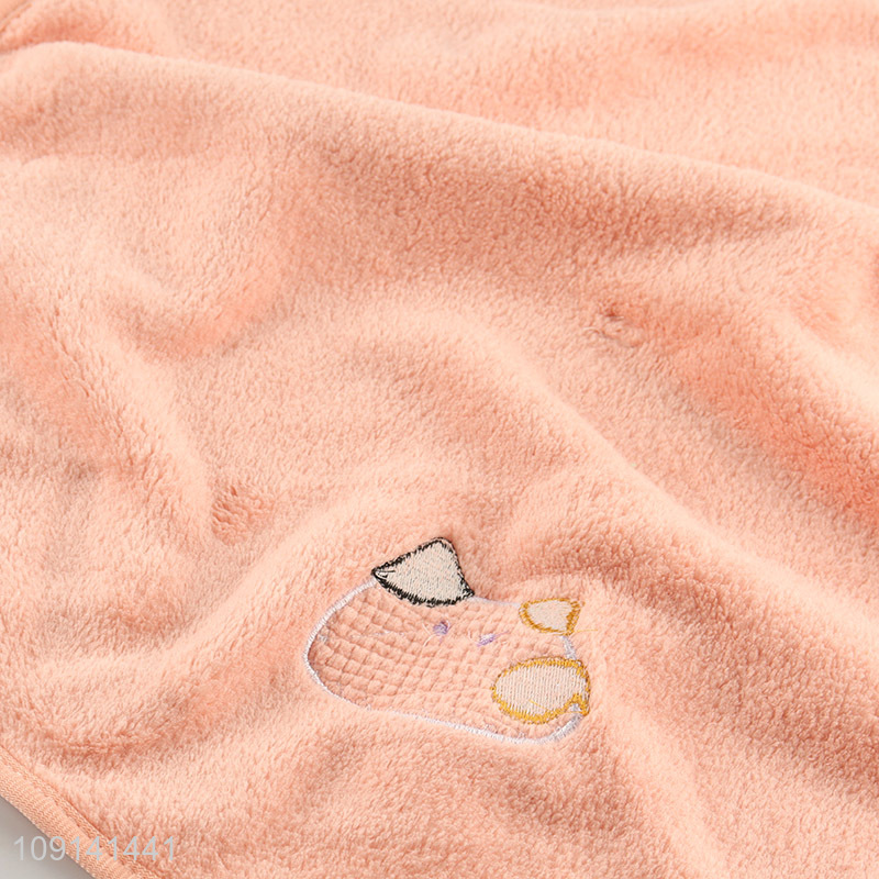 Online Wholesale Cute Quick Drying Hanging Hand Towels for Kids