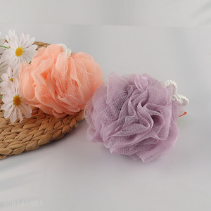 Hot Sale Shower Puff Bath Loofah Exfoliating Bath Sponge Body Scrubber