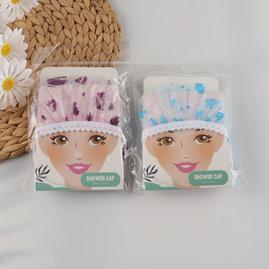 Hot Selling Reusable Shower Cap Waterproof Shower Cap for Women