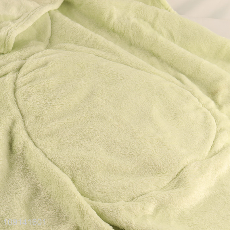 Wholesale 2 In 1 Avocado Design Coral Fleece Pillow Blanket for Home Office