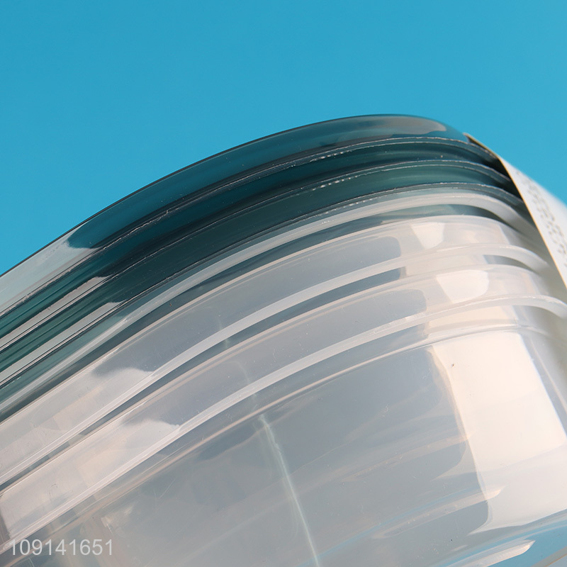 China Imports 3 Pieces Plastic Food Storage Containers Plastic Fruit Containers