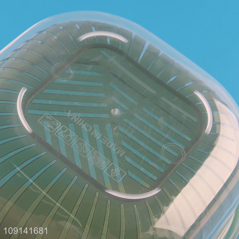 Good Quality Multifunctional Drain Basket Fruit Container Colander with Lid