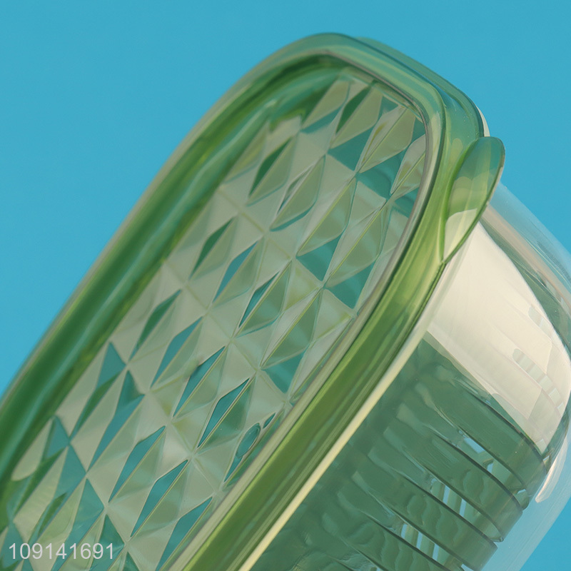 China Imports 3 Packs Multi-Function Drain Baskets Food Storage Containers with Lids