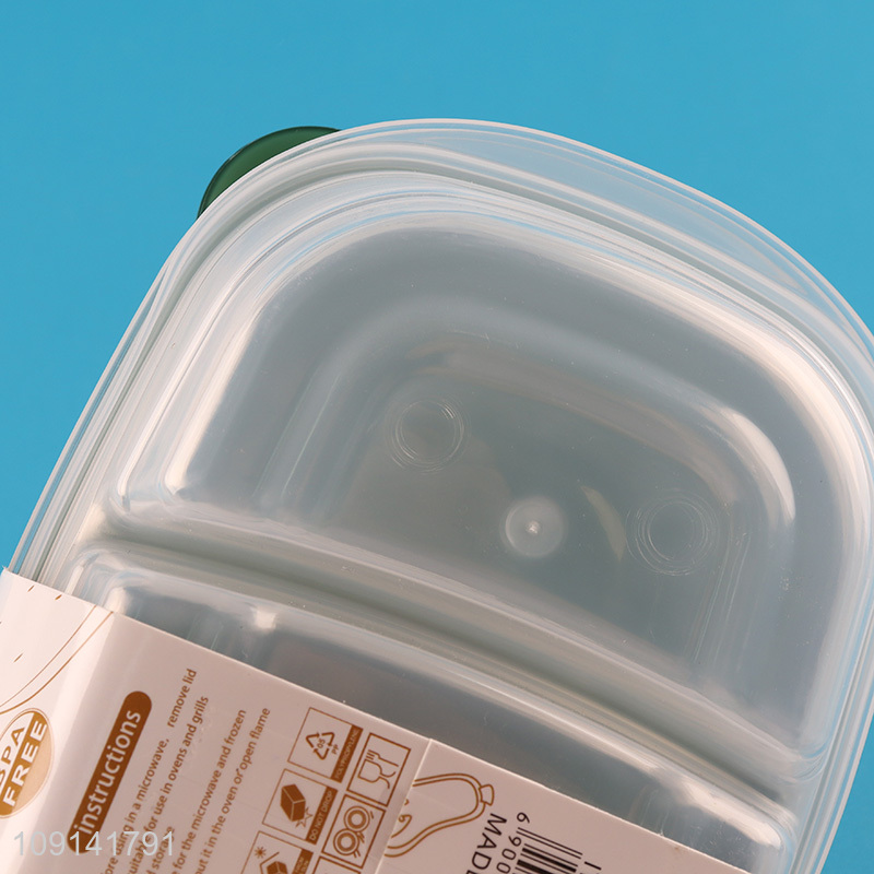 Popular Product 3 Pieces Plastic Food Storage Containers Set for Refrigerator