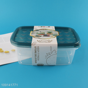 Online Wholesale 2 Pieces Plastic Food Storage Containers with Lids for Fridge