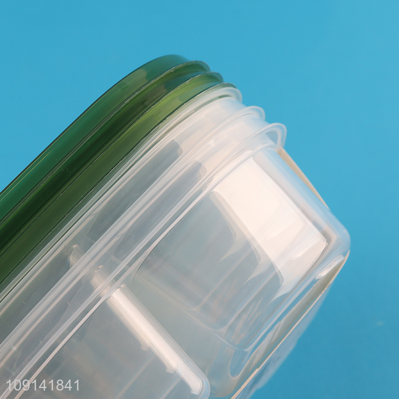 China Imports 3 Pieces Plastic Food Storage Containers Plastic Fruit Containers