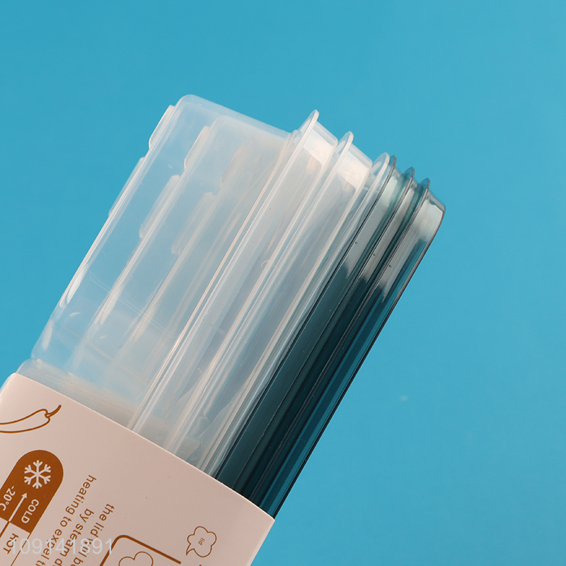 Online Wholesale 3PCS Food Grade Plastic Food Storage Containers for Meal Prep