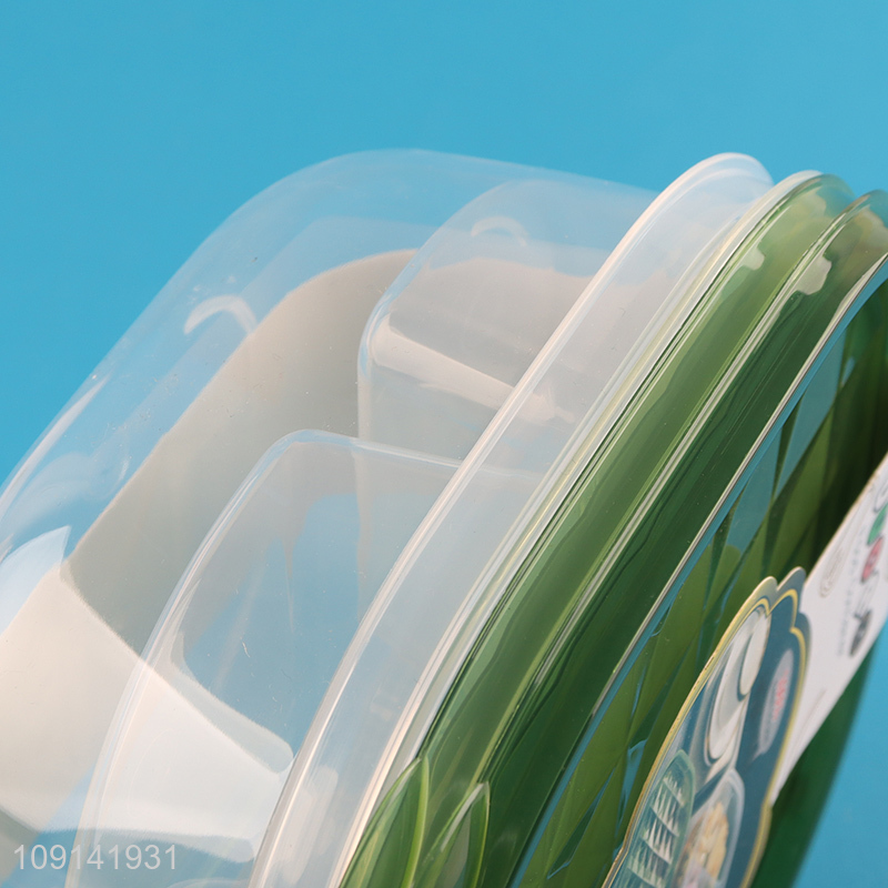 Online Wholesale 2 Pieces Plastic Food Storage Containers with Lids for Fridge