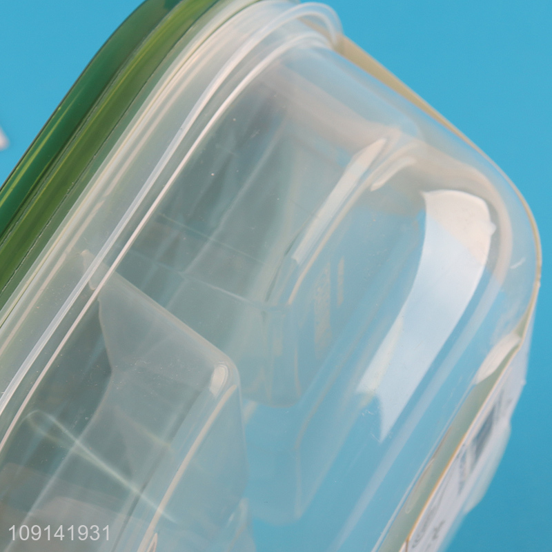 Online Wholesale 2 Pieces Plastic Food Storage Containers with Lids for Fridge