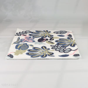 China products printed cotton square boster case <em>pillow</em> case for household