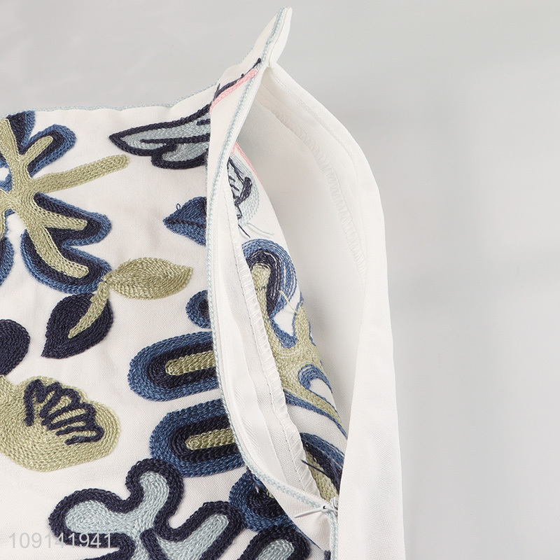 China products printed cotton square boster case pillow case for household